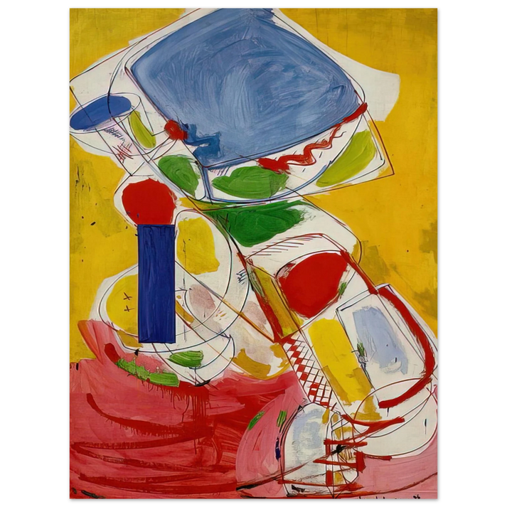 Hans Hofmann - Solstice  75x100 cm / 30x40inches Fine Art Poster