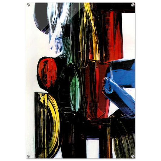 Anagrama - 1973 - Joao Vieira Acrylic Print - 70x100 cm / 28x40″ inches | Joao Vieira Wall Art | Joao Vieira Prints