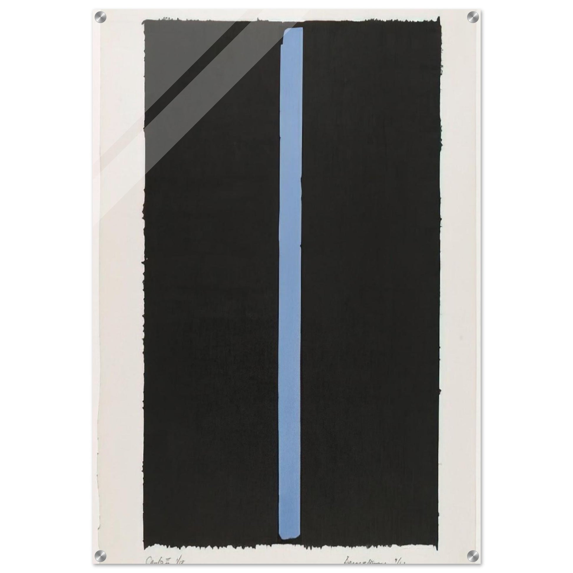 Canto II - Barnett Newman Acrylic Print - 70x100 cm / 28x40″ inches | Barnett Newman Wall Art | Barnett Newman Prints