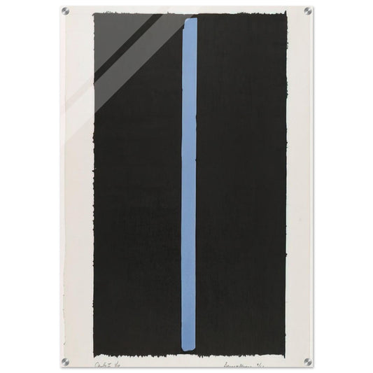 Canto II - Barnett Newman Acrylic Print - 70x100 cm / 28x40″ inches | Barnett Newman Wall Art | Barnett Newman Prints