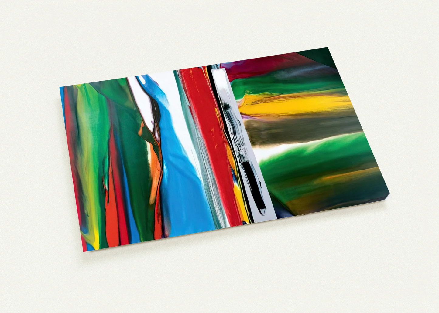 Phenomena Astral Tundra - 1986 By Paul Jenkins Pack of 10 Post Cards | Paul Jenkins Post Cards | A6 (10.5 x 14.8 cm) - 4.1 x 5.8 inches