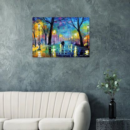 Leonid Afremov - Leonid Afremov Brushed Aluminum Print - 70x100 cm / 28x40 inches | Leonid Afremov Aluminum Print | Leonid Afremov Prints