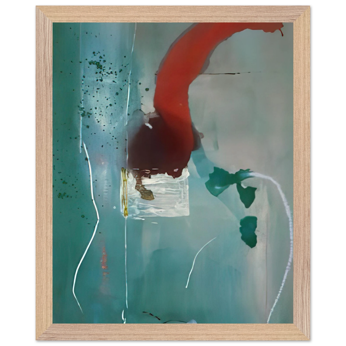 Helen Frankenthaler - Square One - 1985 Wall art - 40x50 cm / 16x20 Inches - Fine Art Poster - -