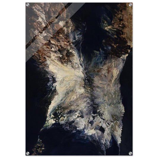 Jay DeFeo/BIG/The Annunciation - Jay DeFeo Acrylic Print - 70x100 cm / 28x40″ inches