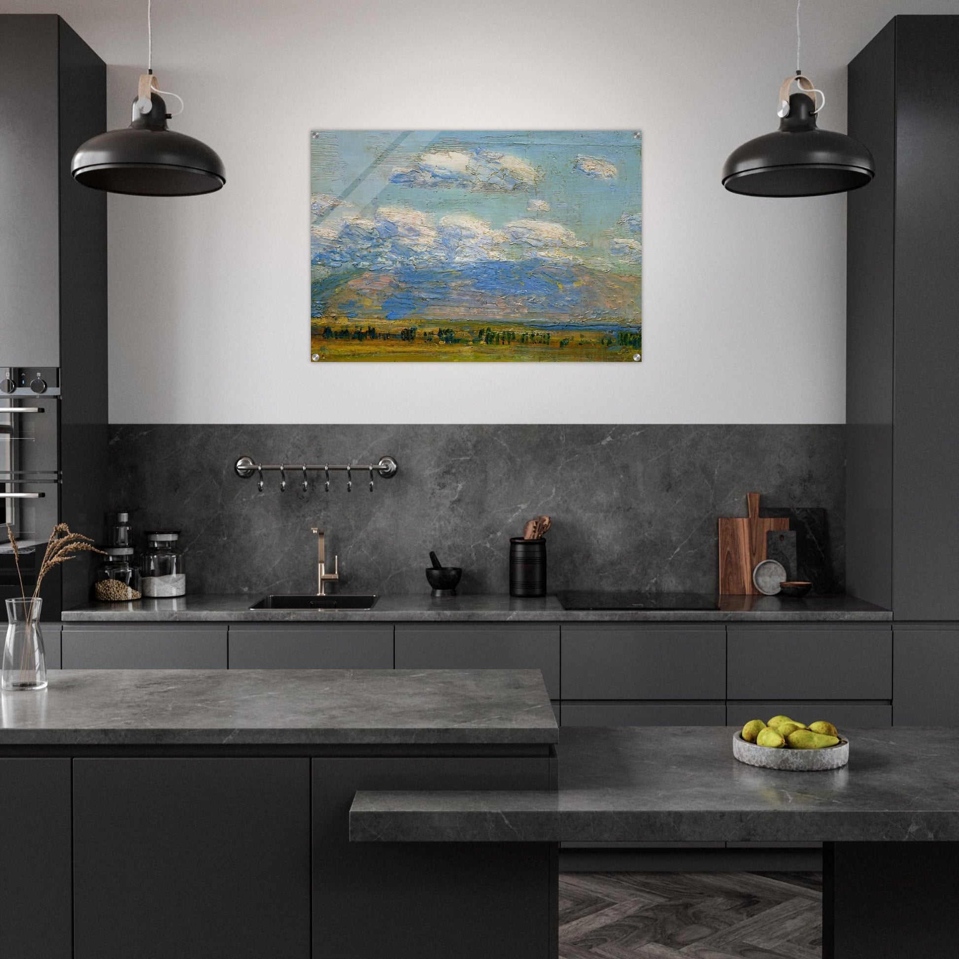 Mountain Home, Idaho - Childe Hassam Acrylic Print - 70x100 cm / 28x40″ inches