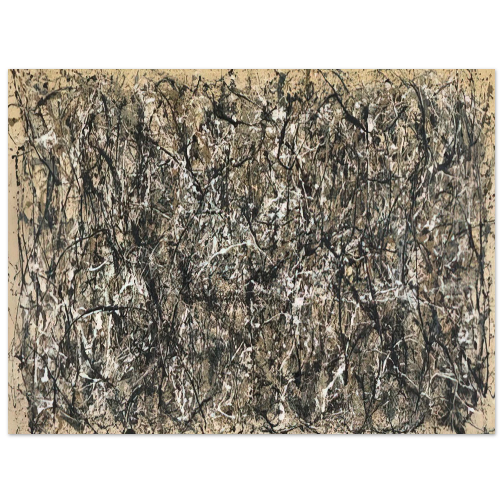 Jackson Pollock - ONE NUMBER 31 1950 Fine Art Poster - Default Title