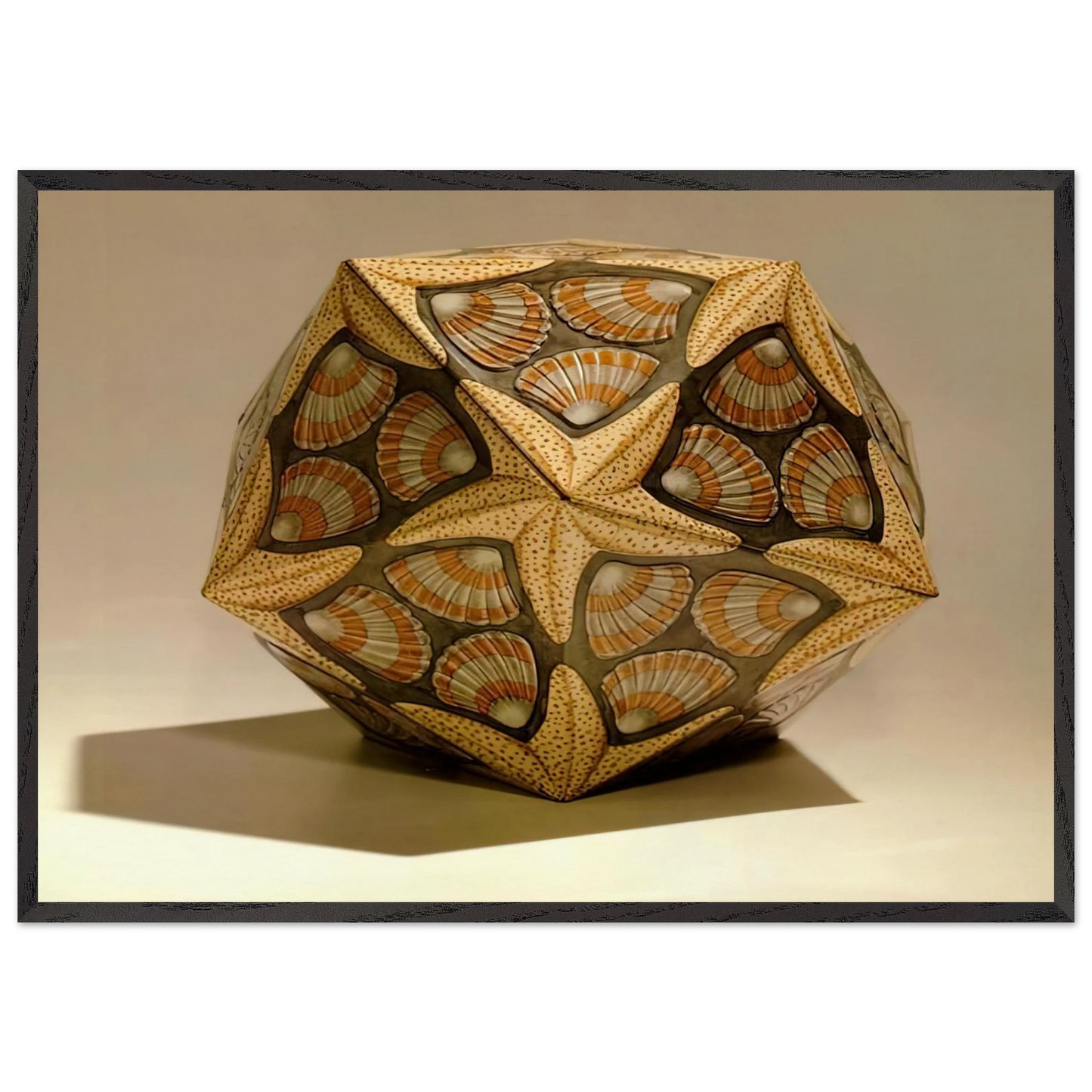 VERBLIFE TIN - MC Escher Framed Art Print – Black Wooden Frame - Default Title - -Framed Art Print