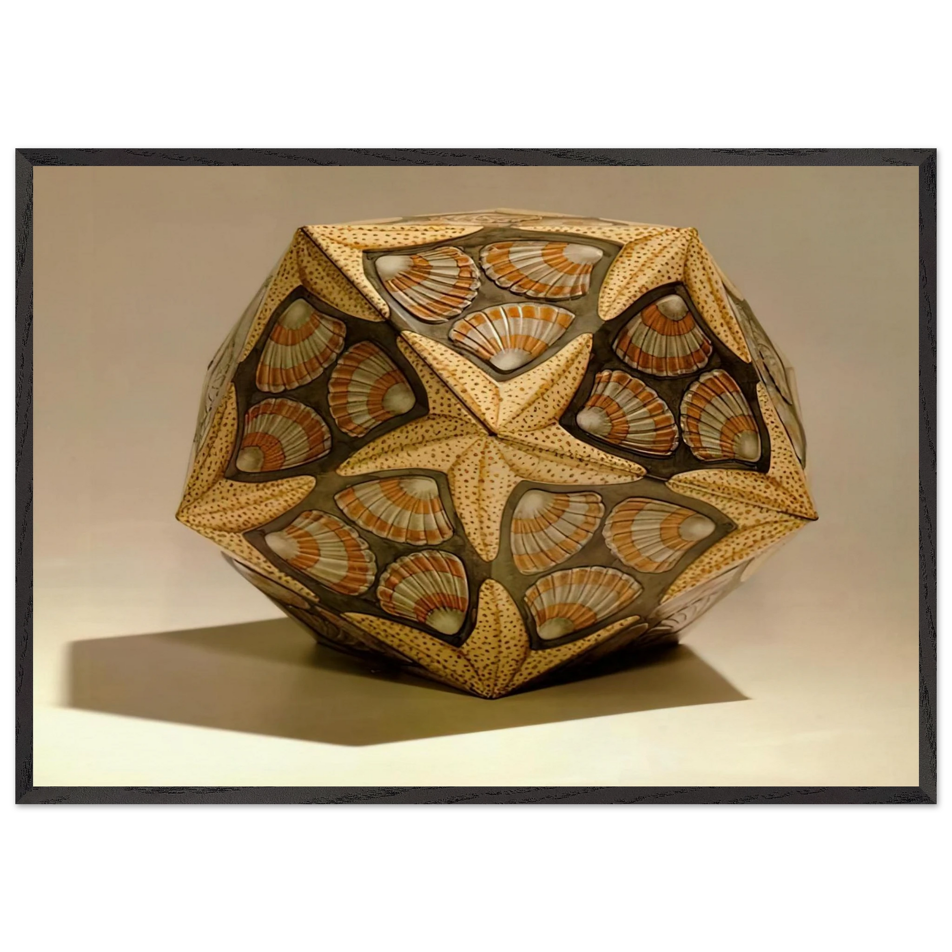 VERBLIFE TIN - MC Escher Framed Art Print – Black Wooden Frame - Default Title - -Framed Art Print