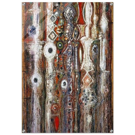Illumination Gothic - 1958 - Richard Pousette-Dart Acrylic Print - 70x100 cm / 28x40″ inches | Richard Pousette-Dart Wall Art | Richard Pousette-Dart Prints