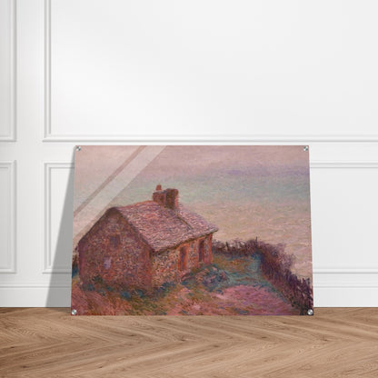 Customs House at Varengaville - claude monet Acrylic Print - 70x100 cm / 28x40″ inches
