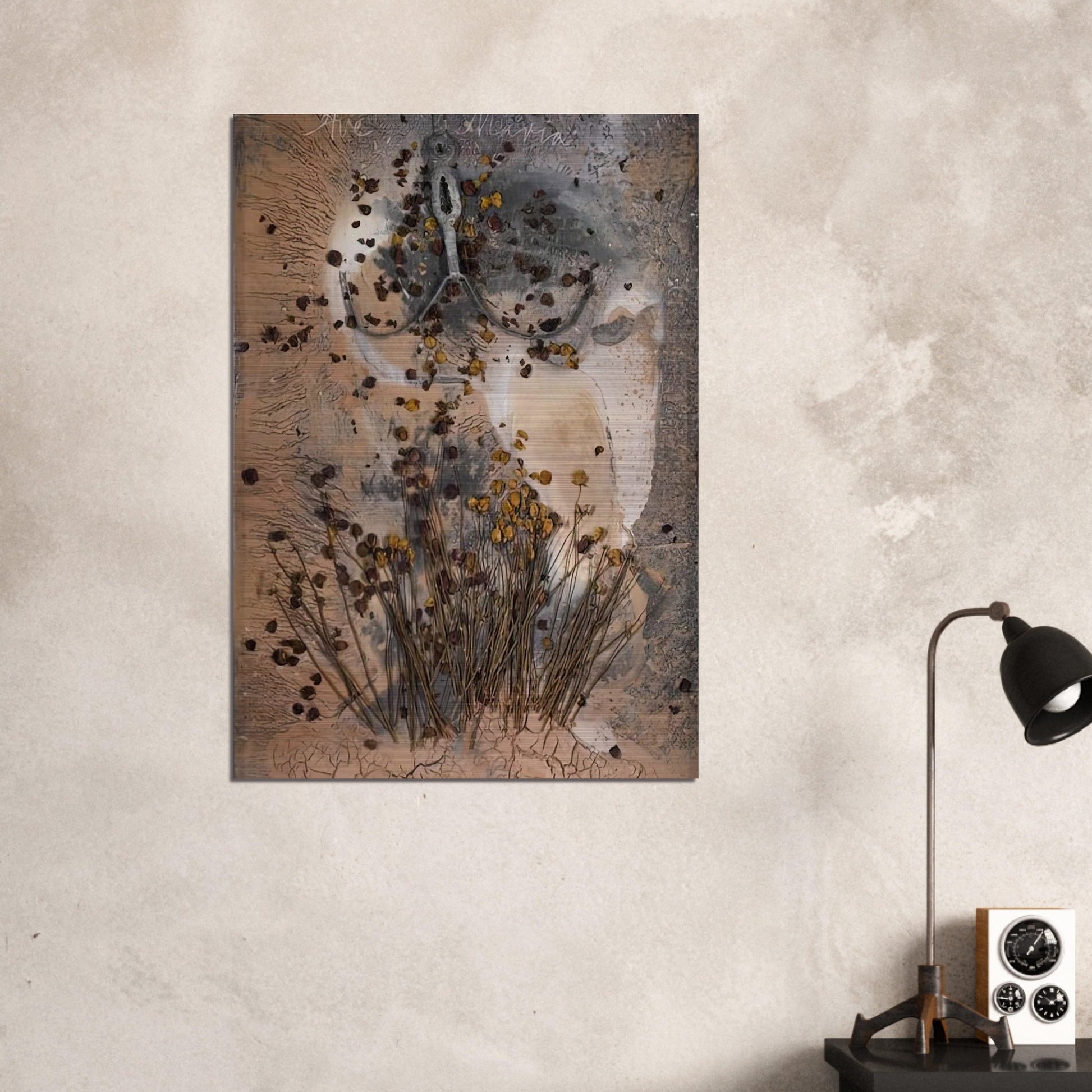 AVE MARIA 2007 - Anselm Kiefer Brushed Aluminum Print - 70x100 cm / 28x40 inches | Anselm Kiefer Aluminum Print | Anselm Kiefer Prints