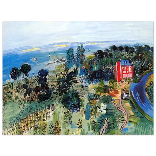 Raoul Dufy - VILLERVILLE Fine Art Poster - Default Title