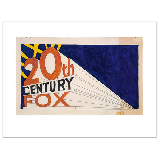 Edward Ruscha - TRADEMARK 7 1962 Fine Art Poster - Default Title