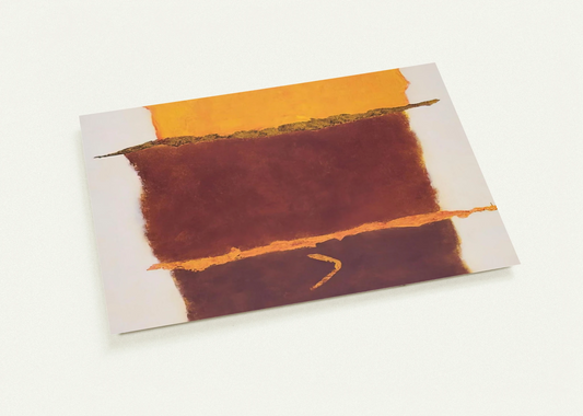 Infinity Field, Lefkada Series #11 - 1978 By Theodoros Stamos Pack of 10 Post Cards | Theodoros Stamos Post Cards | A6 (10.5 x 14.8 cm) - 4.1 x 5.8 inches