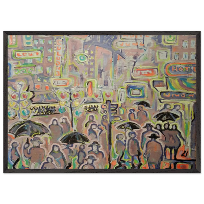 Walter Inglis Anderson - Walter Anderson Wall art - 20x25 cm / 8x10 inches - Premium Wooden Framed Poster With Fine Art Paper - Wood frame