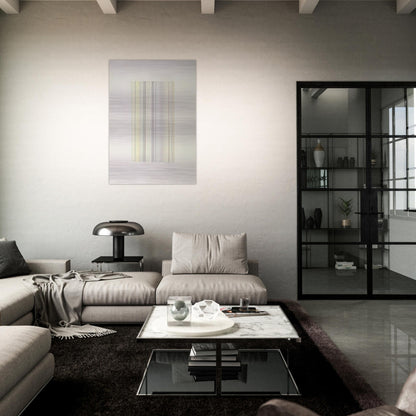 Checkmate - 1973 - Gene Davis Brushed Aluminum Print - 70x100 cm / 28x40 inches | Gene Davis Aluminum Print | Gene Davis Prints