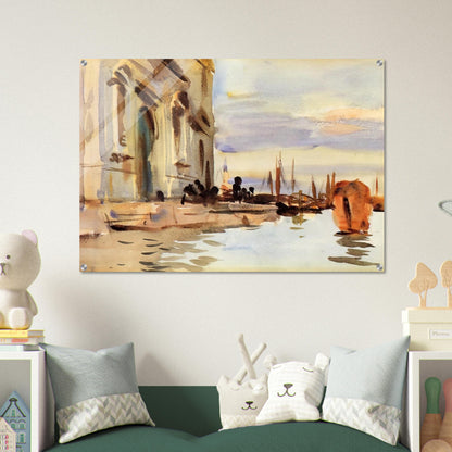 Spirito Santo, Saattera - John Singer Sargent Acrylic Print - 70x100 cm / 28x40″ inches