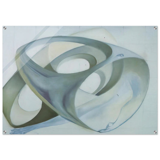 TOPOLOGICAL CONTORTION OF A FEMALE FIGURE - Salvador Dali Acrylic Print - 70x100 cm / 28x40″ inches