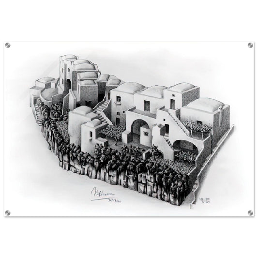ESCHER (24) - MC Escher Acrylic Print - 70x100 cm / 28x40″ inches | Maurits Cornelis Escher Prints