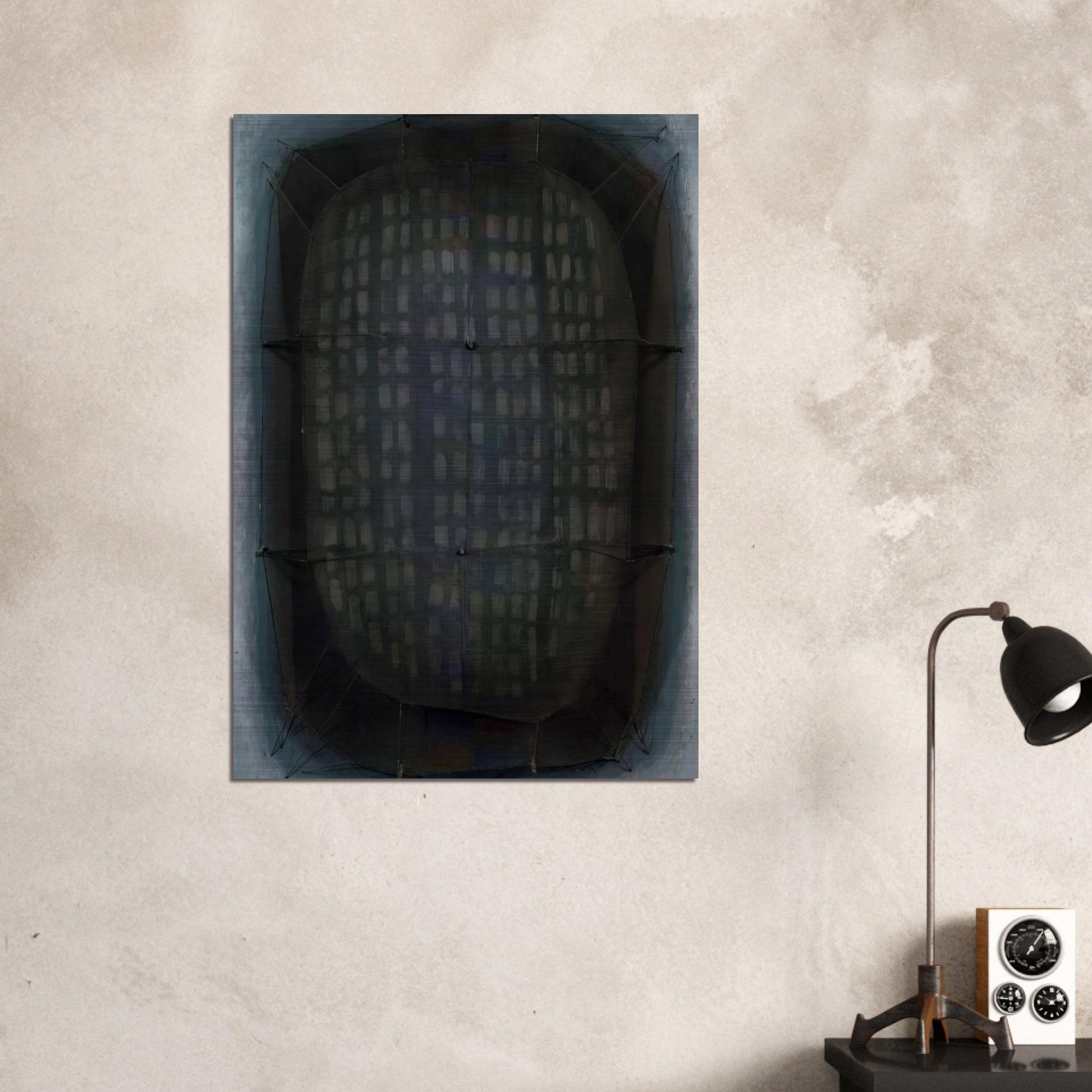 Espejuelo - 1964 - Manuel Rivera Brushed Aluminum Print - 70x100 cm / 28x40 inches | Manuel Rivera Aluminum Print | Manuel Rivera Prints