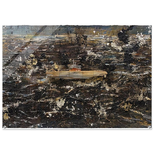 FOR VELIMIR KHLEBNIKOV THE DOCTRINE OF WAR BATTLES 2010 - Anselm Kiefer Acrylic Print - 70x100 cm / 28x40″ inches | Anselm Kiefer Wall Art | Anselm Kiefer Prints