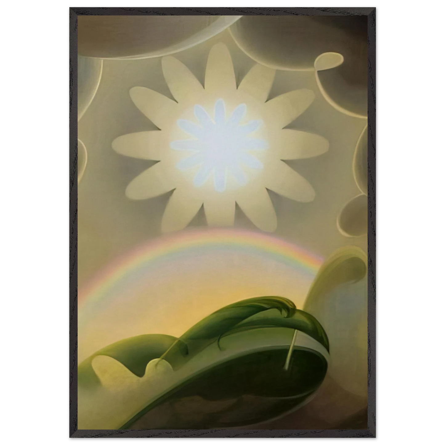 Sand Storm - 1932 - Agnes Lawrence Pelton Framed Art Print – Black Wooden Frame - Default Title - -Framed Art Print