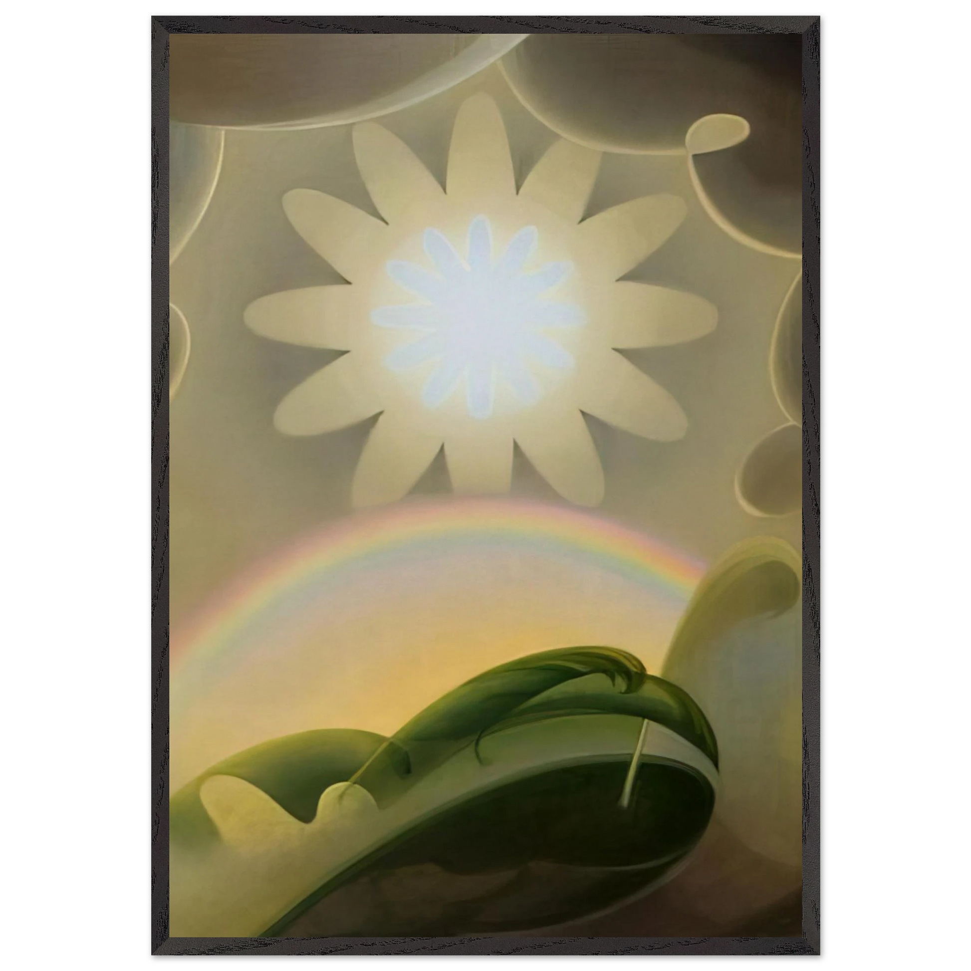 Sand Storm - 1932 - Agnes Lawrence Pelton Framed Art Print – Black Wooden Frame - Default Title - -Framed Art Print