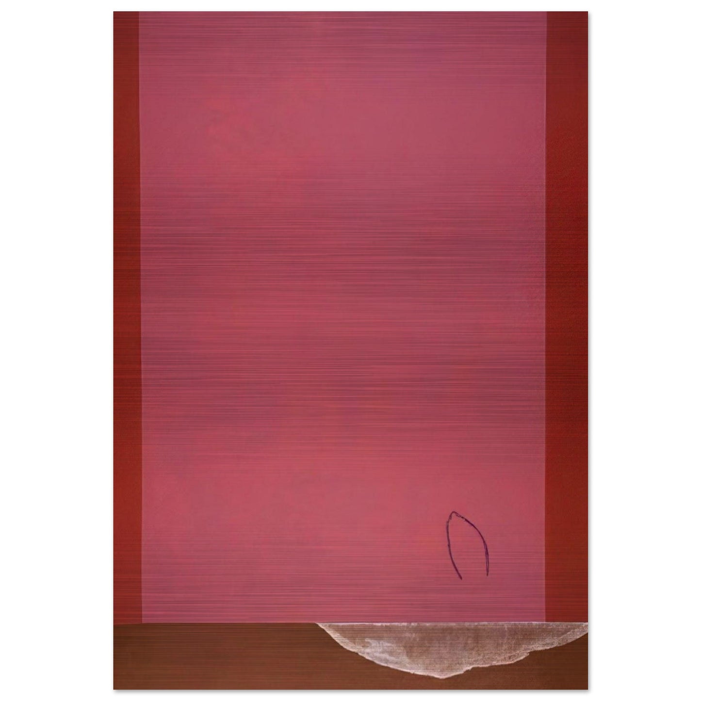 Infinity field, Nemea Series #5 - 1973 - Theodoros Stamos Brushed Aluminum Print - 70x100 cm / 28x40 inches | Theodoros Stamos Aluminum Print | Theodoros Stamos Prints