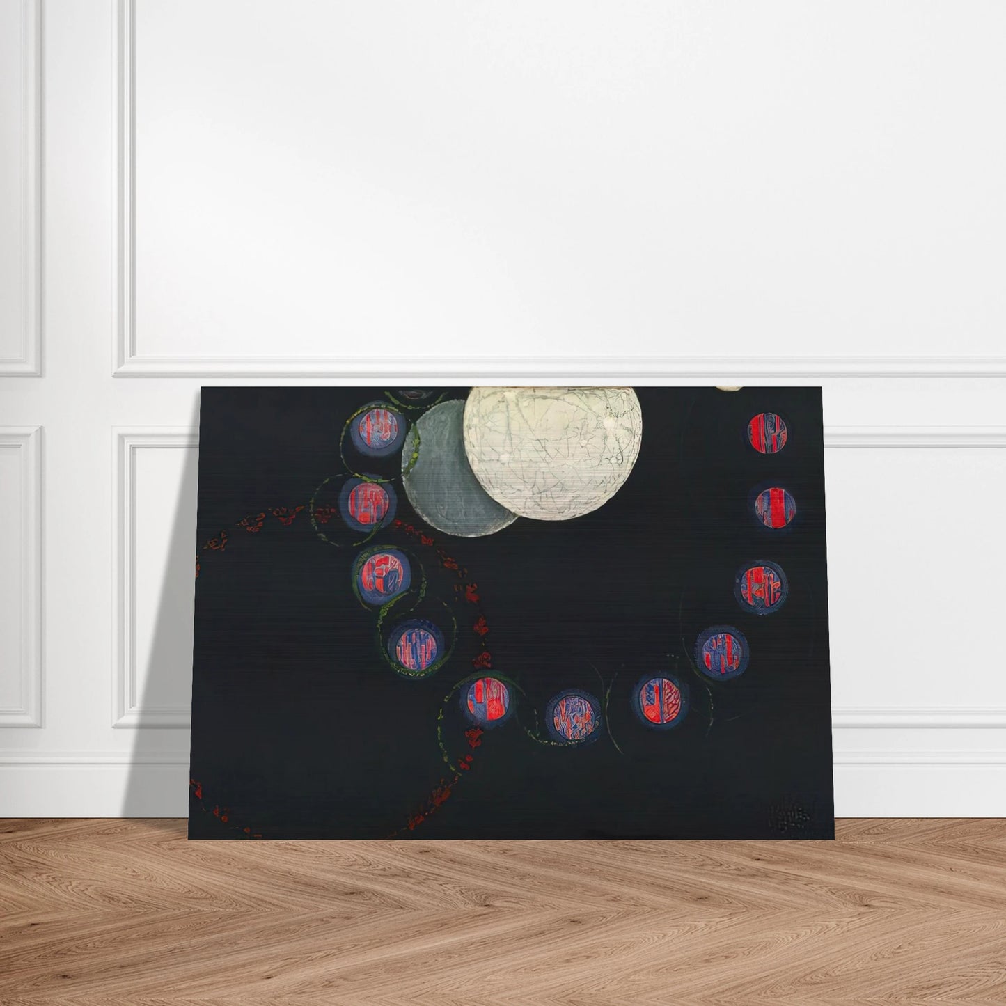 The First Step - Frantisek Kupka Brushed Aluminum Print - 70x100 cm / 28x40 inches | Frantisek Kupka Aluminum Print | Frantisek Kupka Prints