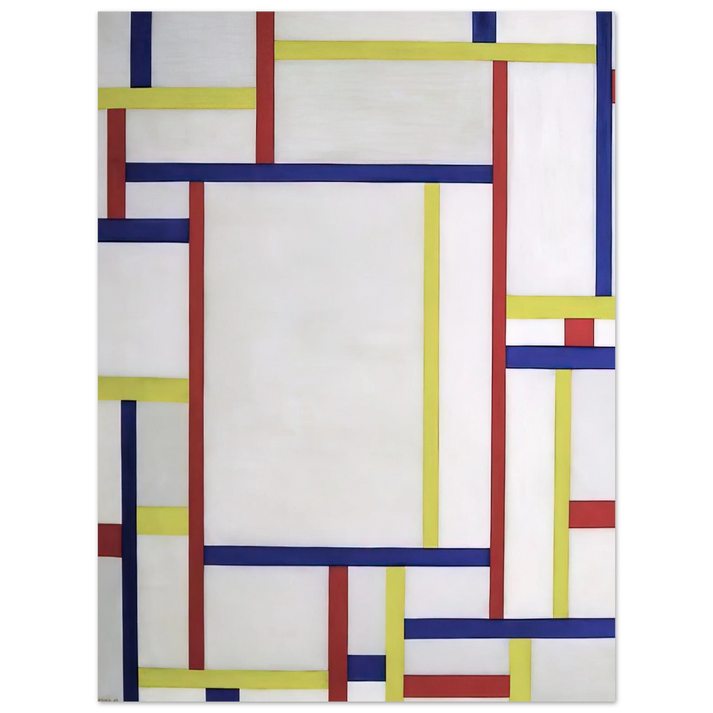 Fritz Glarner - Painting white - 1945  75x100 cm / 30x40inches Fine Art Poster