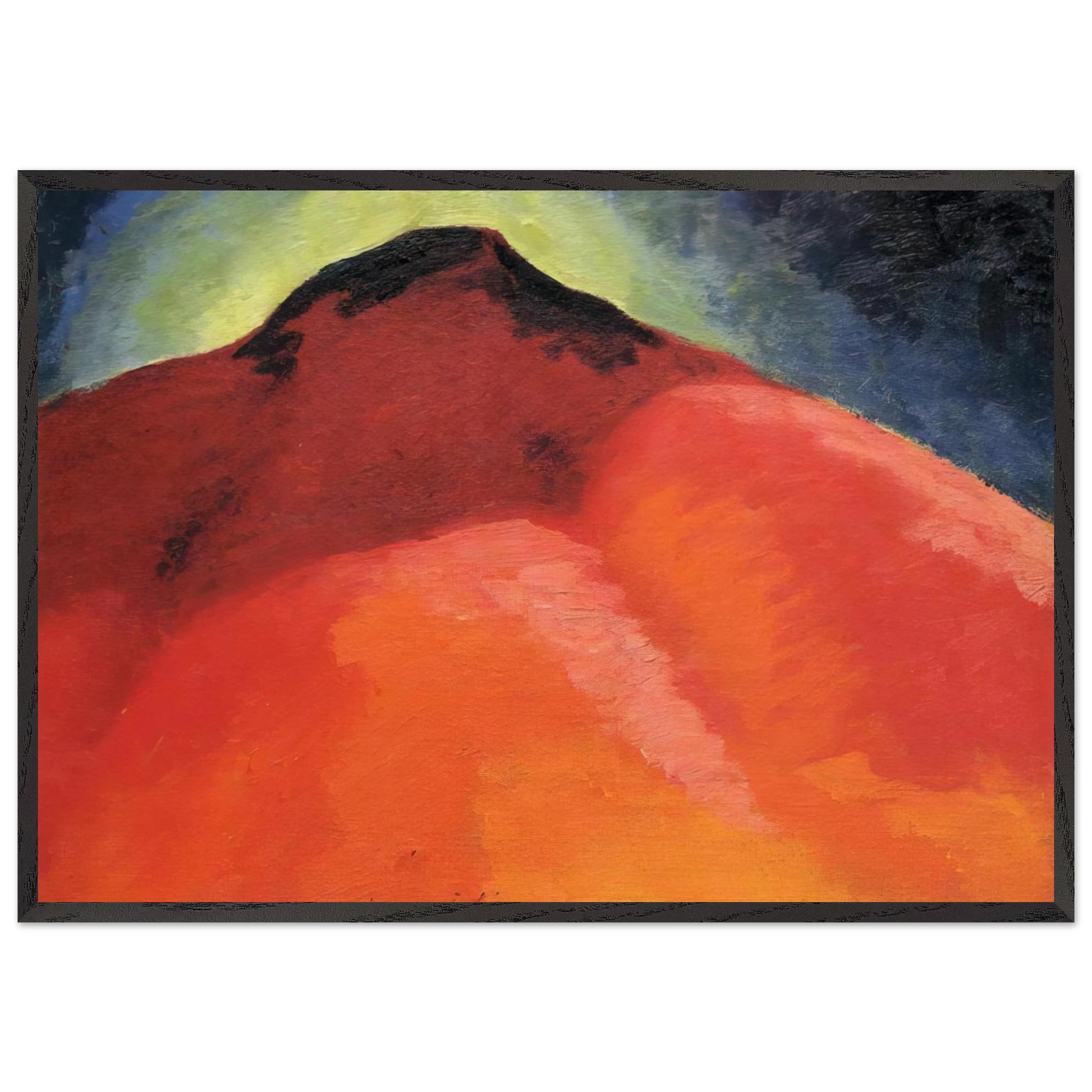 Special - Georgia OKeeffe Framed Art Print – Black Wooden Frame - Default Title - -Framed Art Print