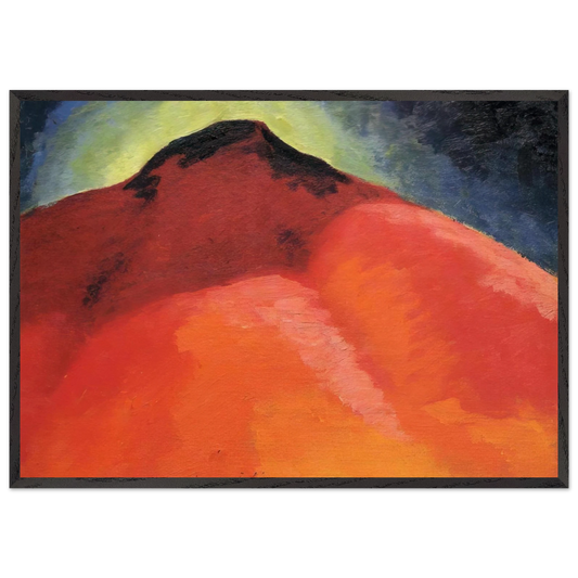 Special - Georgia OKeeffe Framed Art Print – Black Wooden Frame - Default Title - -Framed Art Print