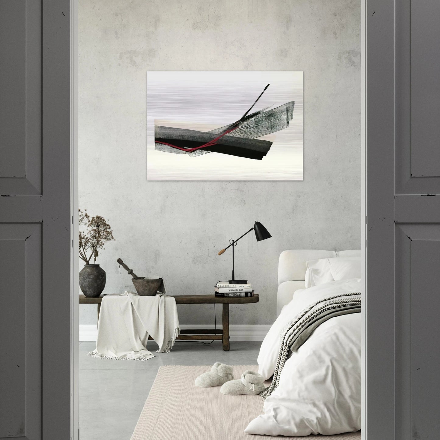 Gratitude - Abstract Expressionism - Toko Shinoda Brushed Aluminum Print - 70x100 cm / 28x40 inches | Toko Shinoda Aluminum Print | Toko Shinoda Prints