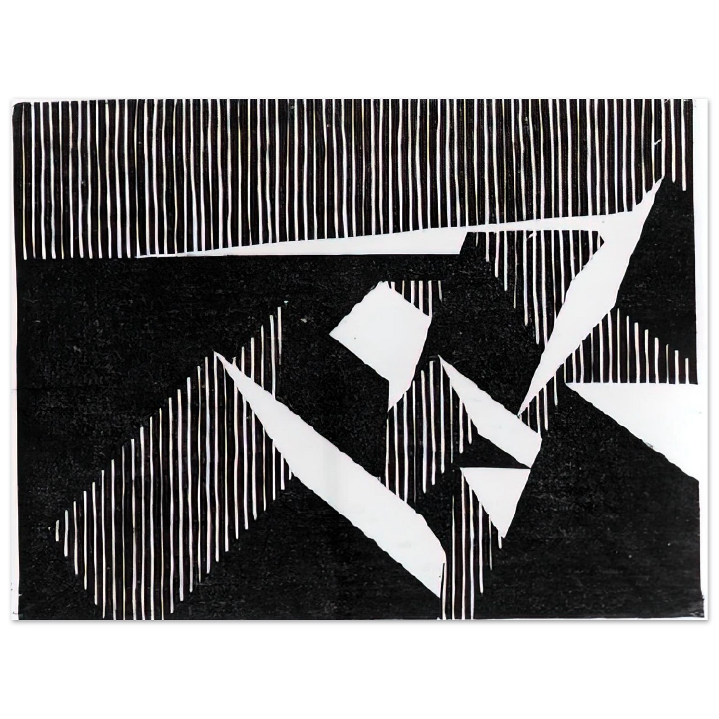 MC Escher - ESCHER (8) Wall Art - 30x40 cm / 12x16 inches - Premium Wooden Framed Poster With Fine Art Paper - White frame