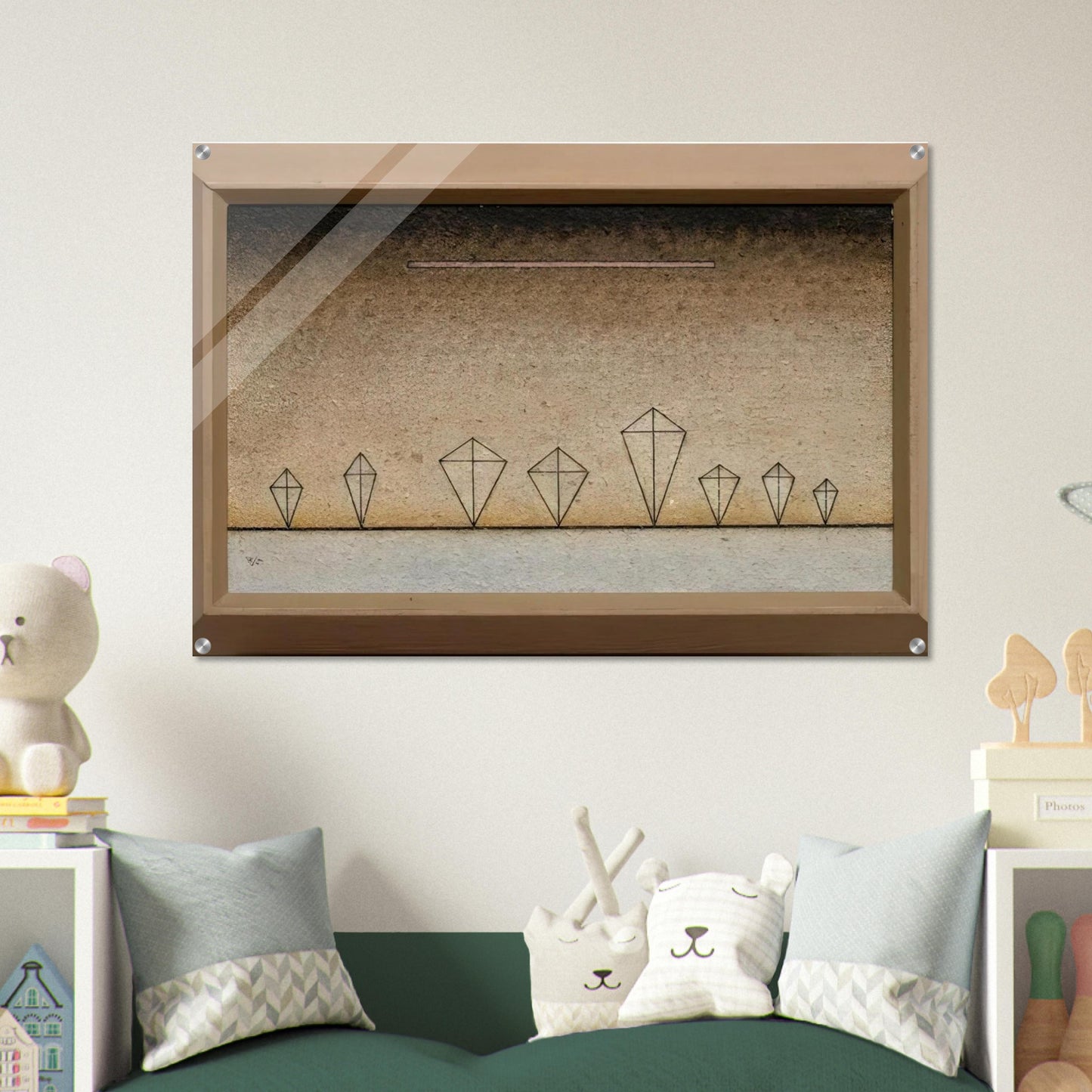 EIGHT TIMES 1929 - Wassily Kandinsky Acrylic Print - 70x100 cm / 28x40″ inches | Wassily Kandinsky Wall Art | Wassily Kandinsky Prints