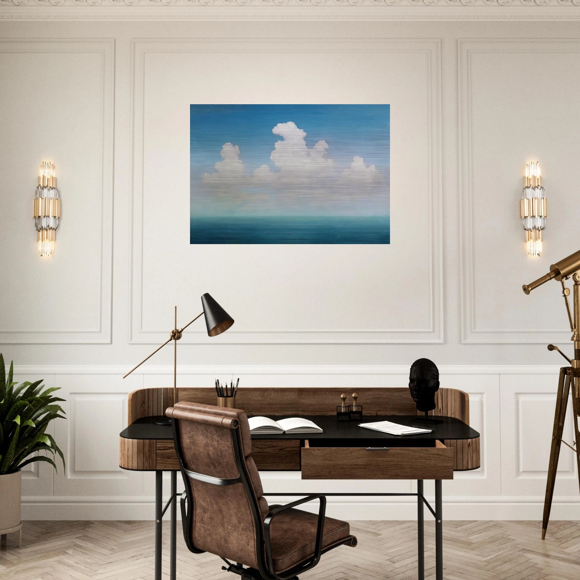 Cloud - Arkhyp Kuindzhi Brushed Aluminum Print - 70x100 cm / 28x40 inches | Arkhyp Kuindzhi Aluminum Print | Arkhyp Kuindzhi Prints