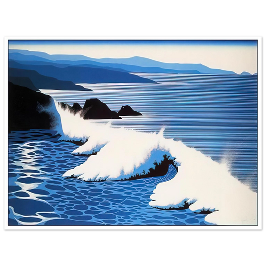 Eyvind Earle - The Wave Fine Art Poster - Default Title