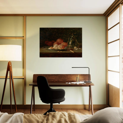 Dead nature - Tarsila do Amaral Brushed Aluminum Print - 70x100 cm / 28x40 inches | Tarsila do Amaral Aluminum Print | Tarsila do Amaral Prints