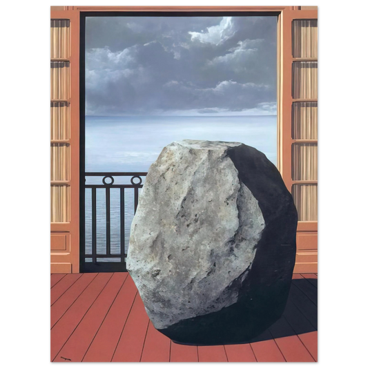 Rene Magritte - INVISIBLE WORLD 1954 Fine Art Poster - Default Title