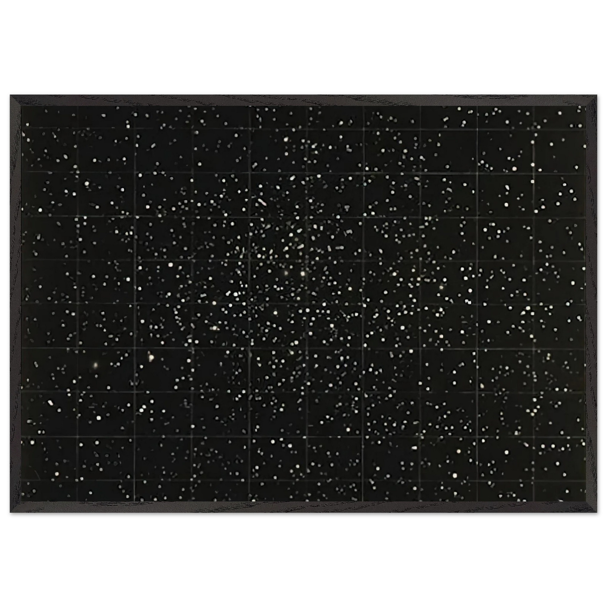 STRATA 1983 - Vija Celmins Framed Art Print – Black Wooden Frame - Default Title - -Framed Art Print