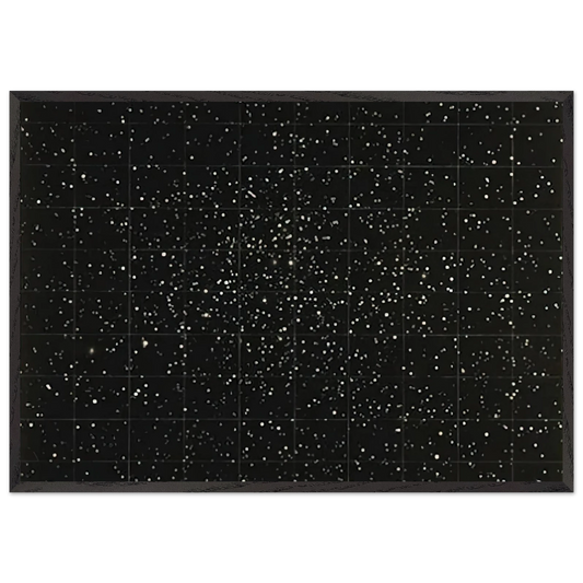 STRATA 1983 - Vija Celmins Framed Art Print – Black Wooden Frame - Default Title - -Framed Art Print