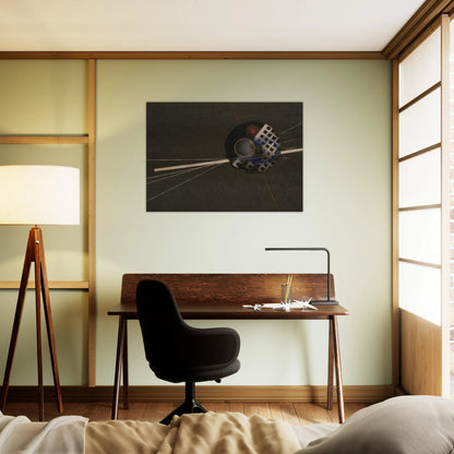 Emery Paper collage - Laszlo Moholy-Nagy Brushed Aluminum Print - 70x100 cm / 28x40 inches | Laszlo Moholy-Nagy Aluminum Print | Laszlo Moholy-Nagy Prints