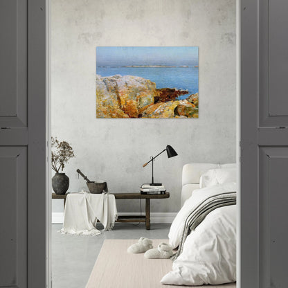 Duck Island - Childe Hassam Brushed Aluminum Print - 70x100 cm / 28x40 inches | Childe Hassam Aluminum Print | Childe Hassam Prints