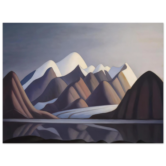Lawren Harris - Mount Thule, Bylot Island - 1930 Fine Art Poster - Default Title