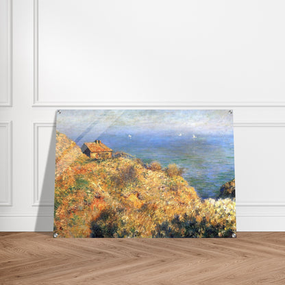 Fisherman's House at Varengeville - claude monet Acrylic Print - 70x100 cm / 28x40″ inches
