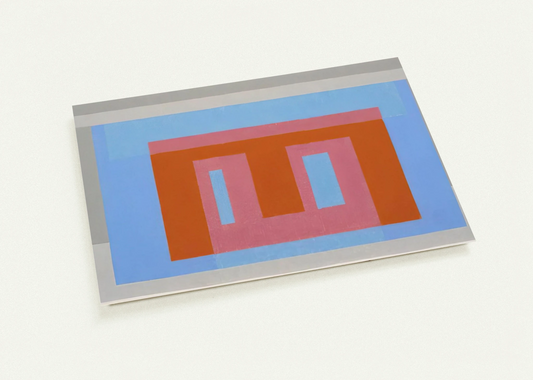 ADOBE VARIANT LUMINOUS DAY 1952 By Josef Albers Pack of 10 Post Cards | Josef Albers Post Cards | A6 (10.5 x 14.8 cm) - 4.1 x 5.8 inches