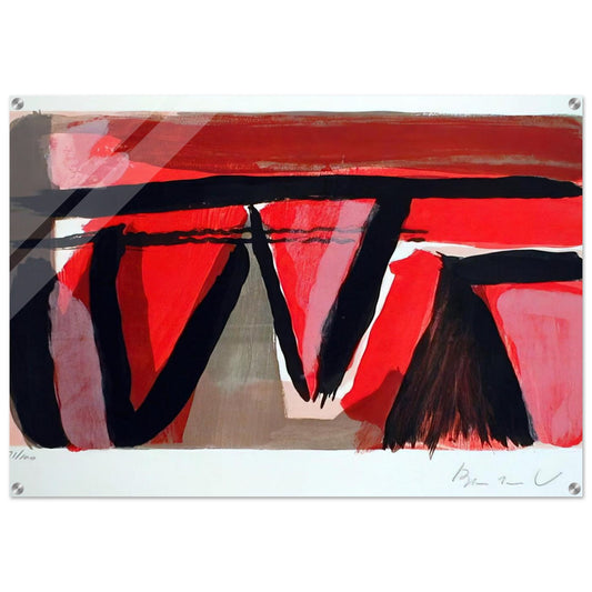 Braises - 1980 - Bram van Velde Acrylic Print - 70x100 cm / 28x40″ inches