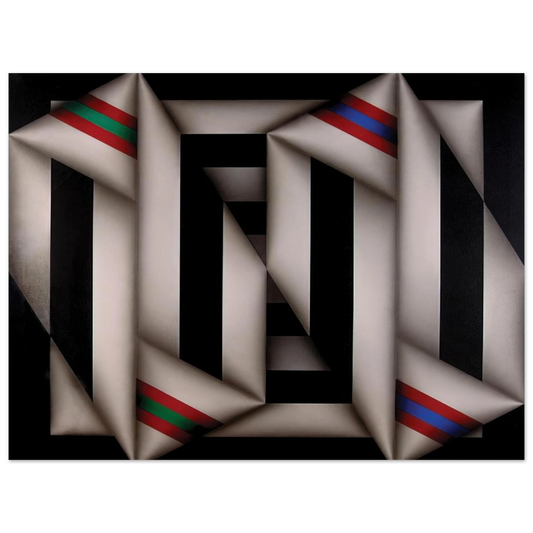 Omar Rayo - Omelemo II - 1981 Fine Art Poster - Default Title