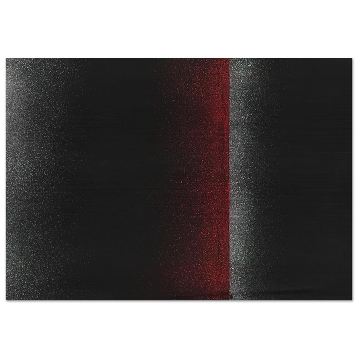 Sprayed Picture - 1964 - Charlotte Posenenske Brushed Aluminum Print - 70x100 cm / 28x40 inches | Charlotte Posenenske Aluminum Print | Charlotte Posenenske Prints