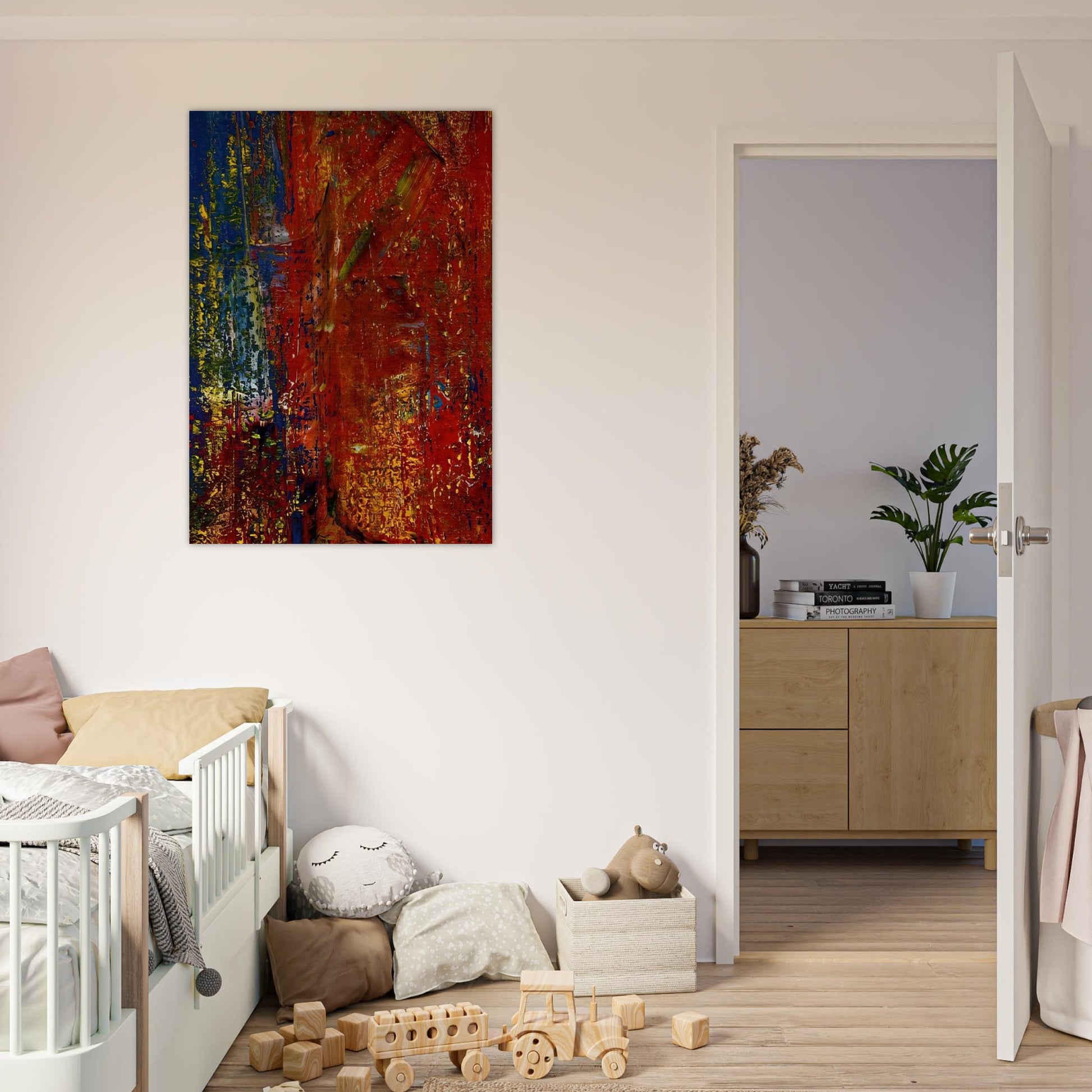 UNTITLED - Gerhard Richter Brushed Aluminum Print - 70x100 cm / 28x40 inches | Gerhard Richter Aluminum Print | Gerhard Richter Prints